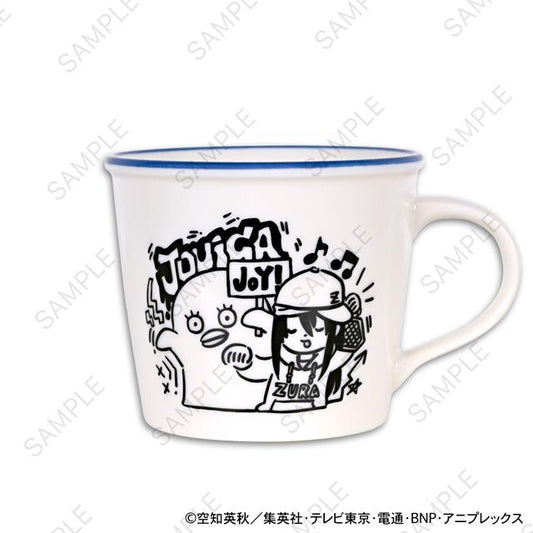 《銀魂》搪瓷風馬克杯（桂與伊麗莎白）