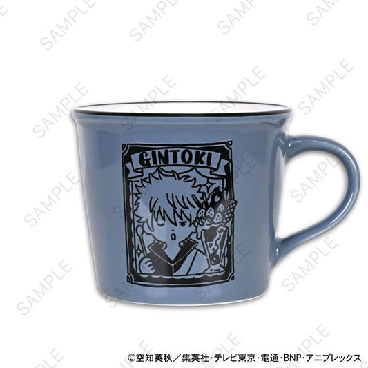 《銀魂》搪瓷風格馬克杯（坂田銀時）