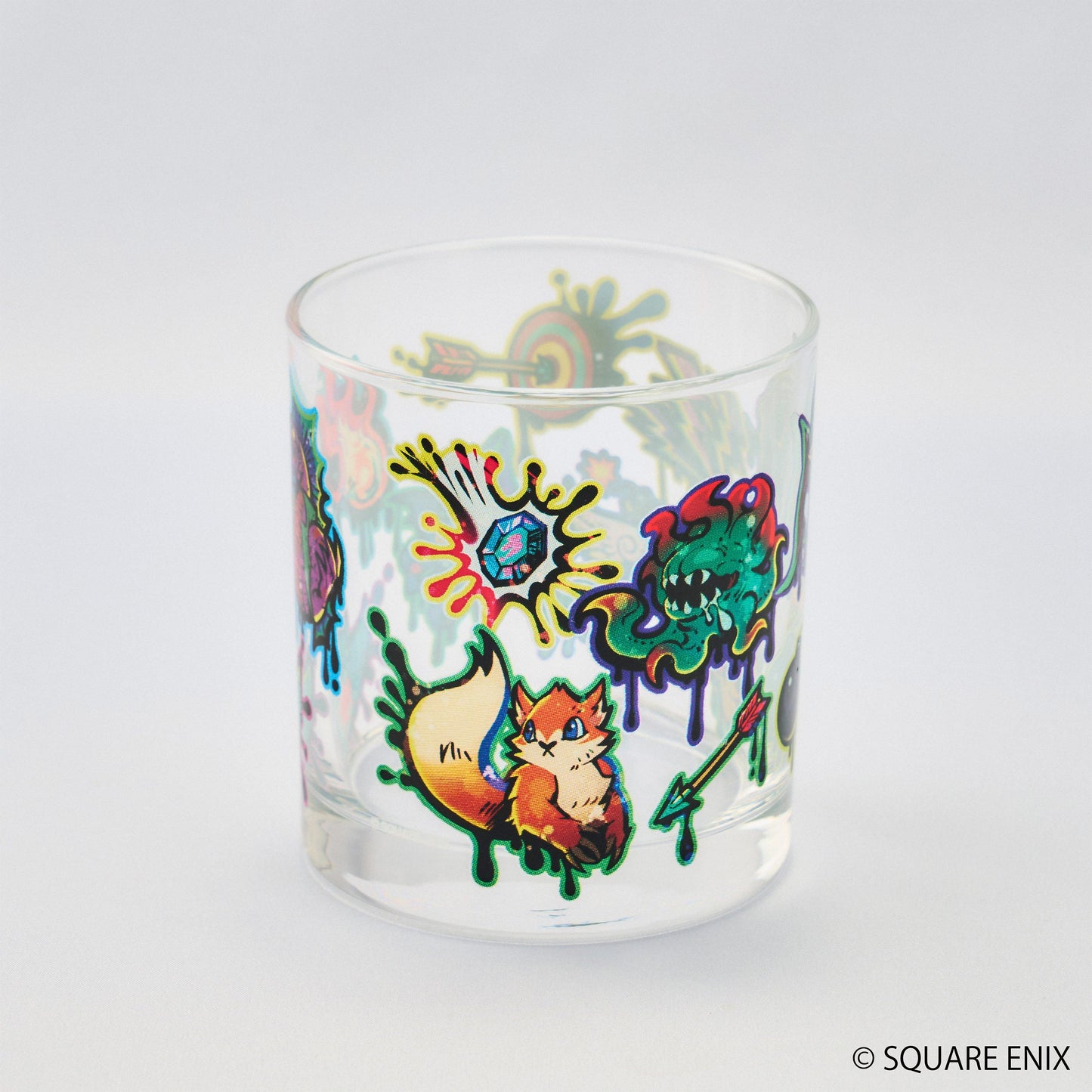 最終幻想XIV 玻璃杯&杯墊套裝 糖果暴動
