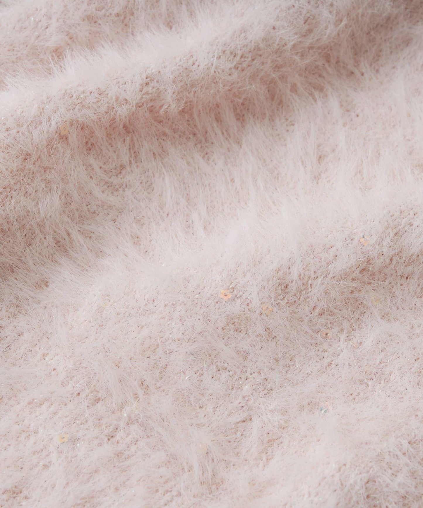 花朵亮片羽毛針織衫