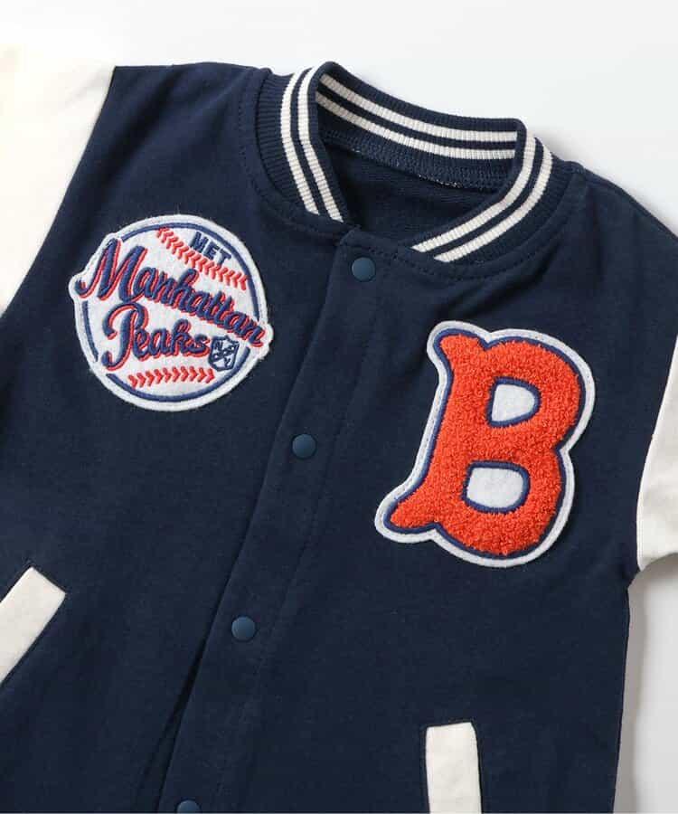 棒球服風格連體衣