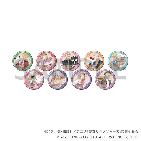 《東京復仇者》×《三麗歐》_(57mm)_鐳射徽章01/全套（共9款）（聯名插畫）【全套/9個裝】