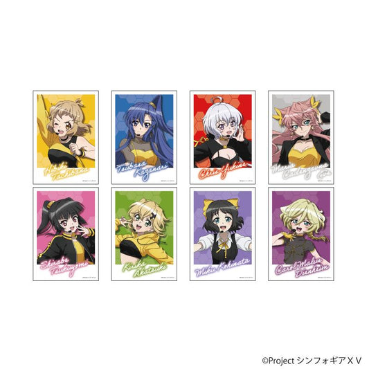 《戰姬絕唱Symphogear》XV L版隨機寫真01/全套（共8種）（新繪插畫）【全套/8枚入】