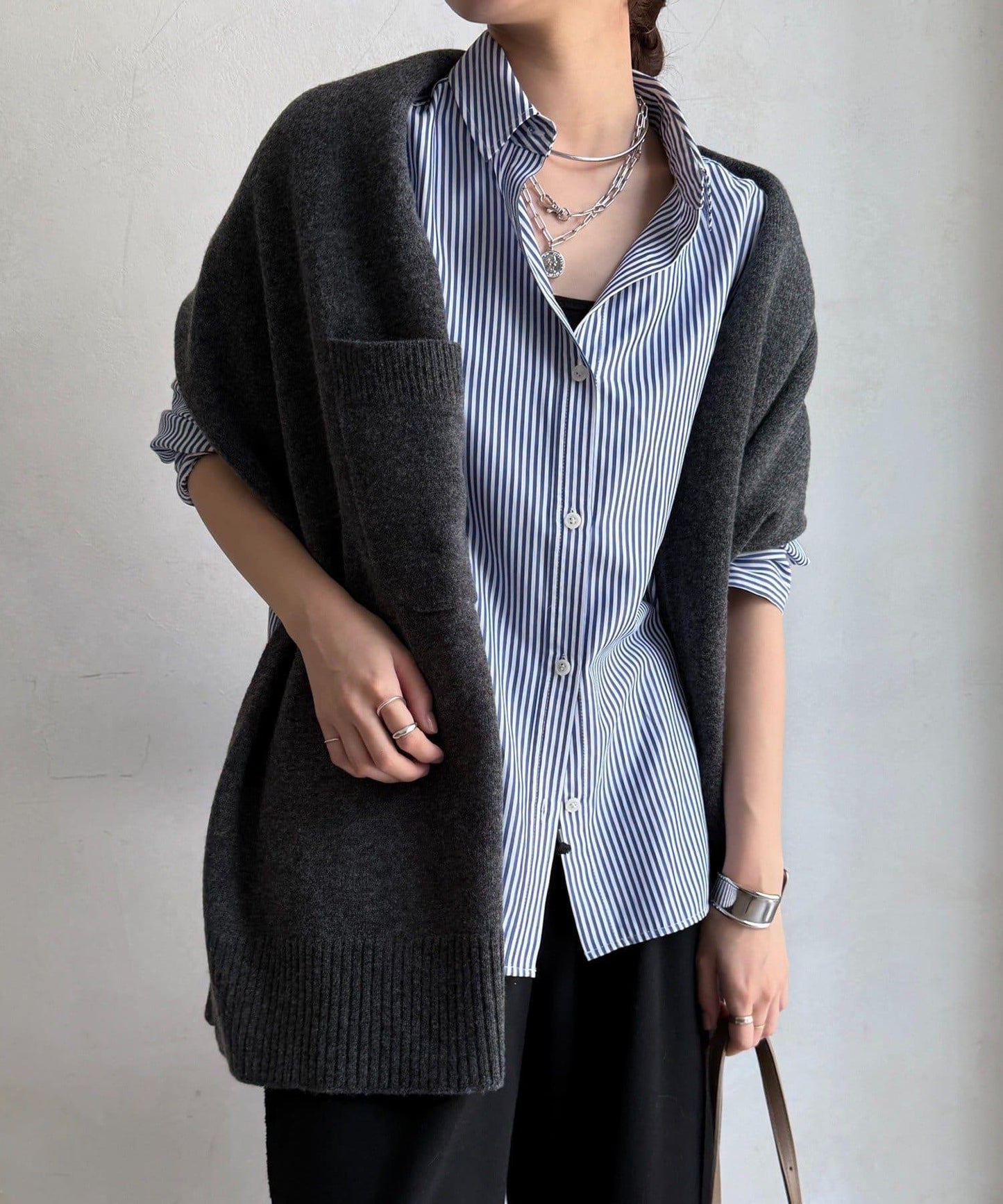 【DouDou】多功能針織披肩