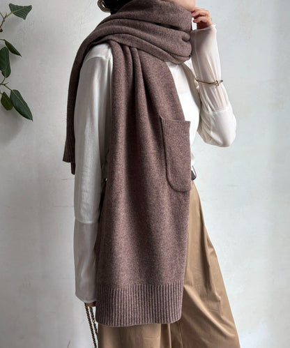 【DouDou】多功能針織披肩