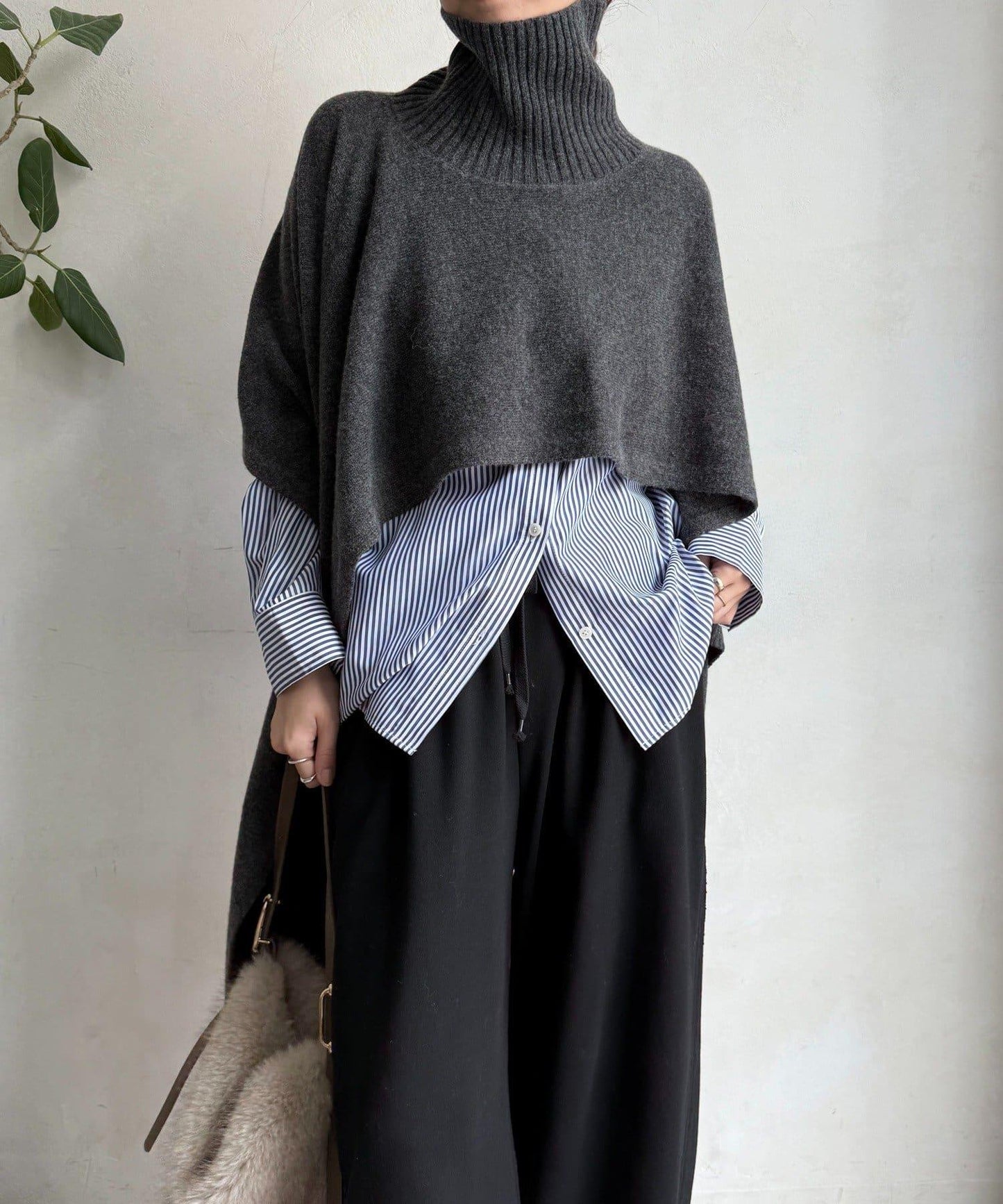 【DouDou】多功能針織披肩