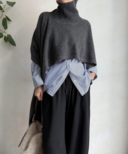 【DouDou】多功能針織披肩