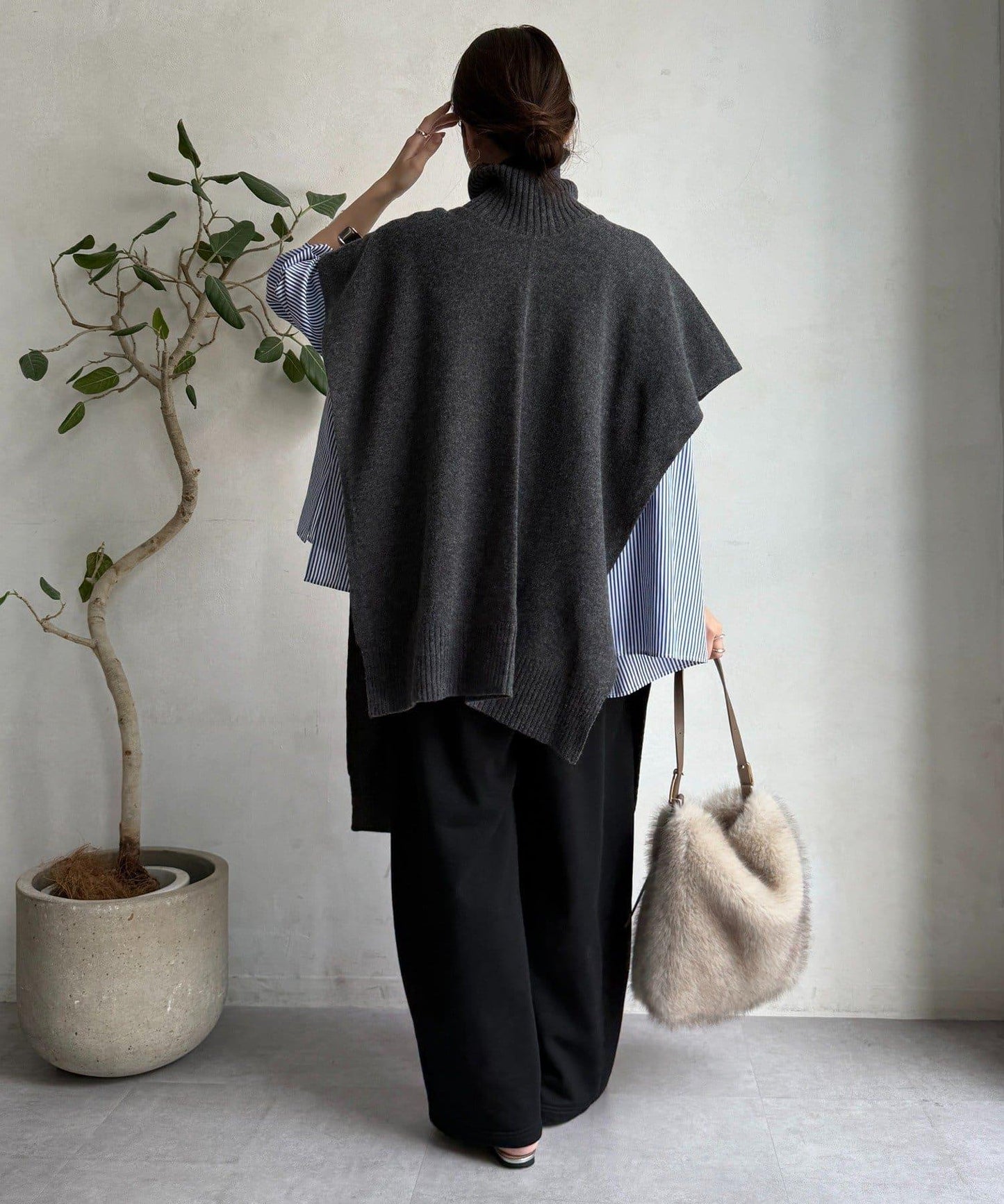 【DouDou】多功能針織披肩