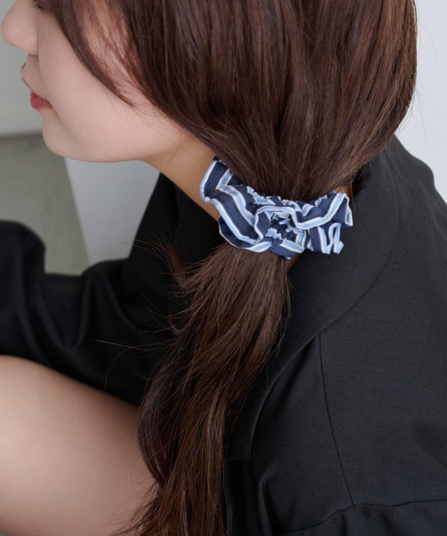 【Kastane】【fiw.】條紋迷你髮圈套裝