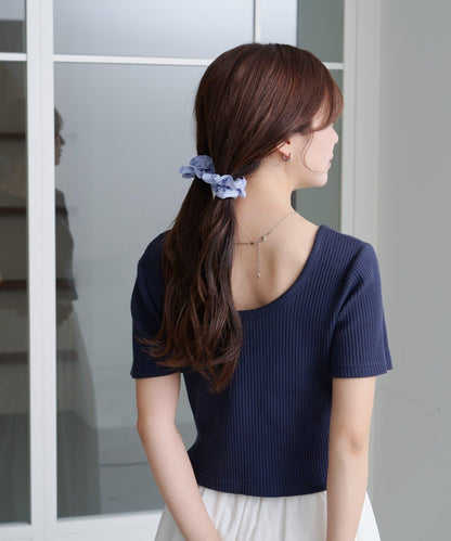 【Kastane】【fiw.】條紋迷你髮圈套裝