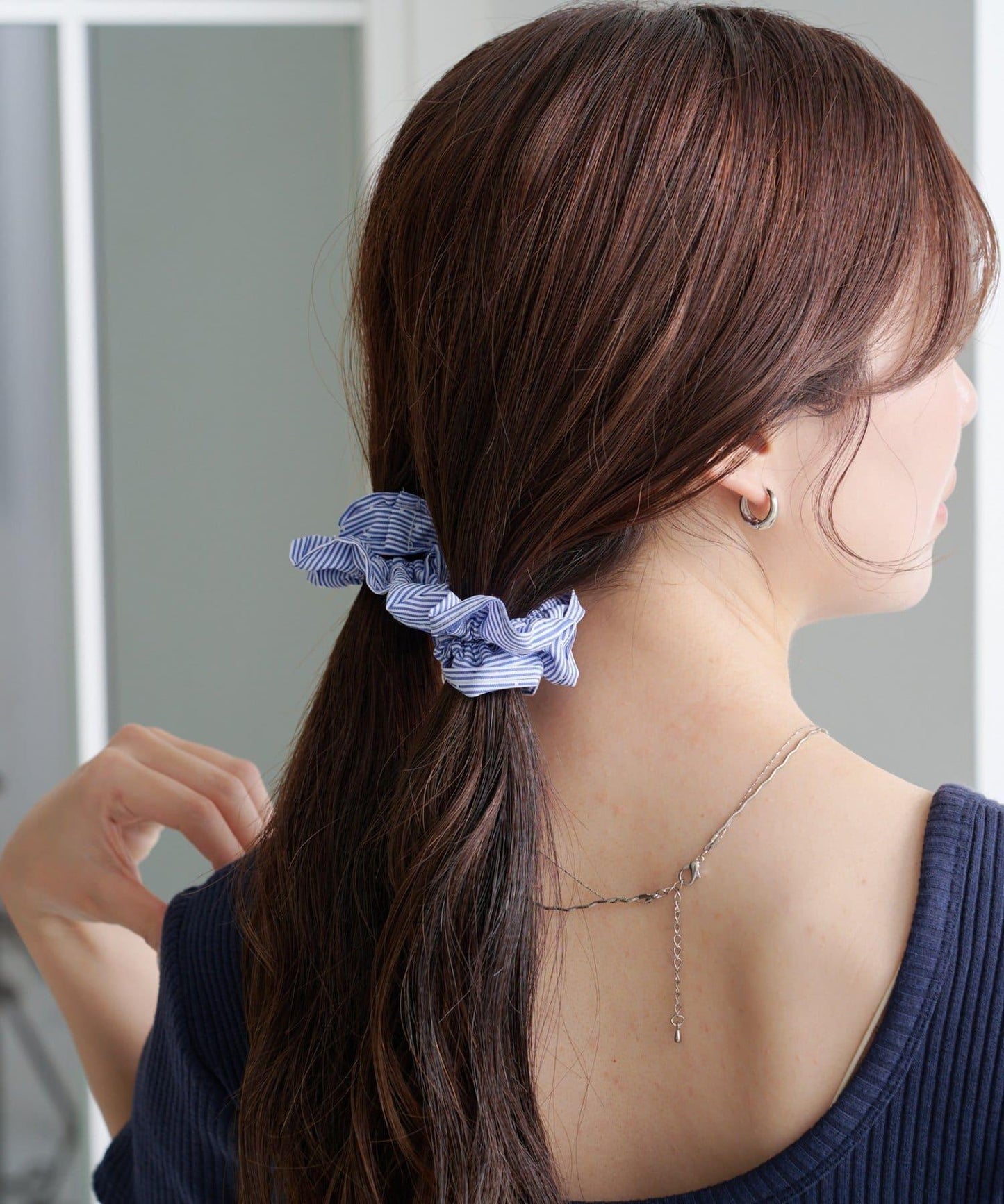 【Kastane】【fiw.】條紋迷你髮圈套裝