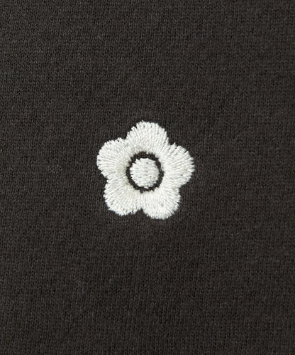 簡約標誌刺繡加絨衛衣