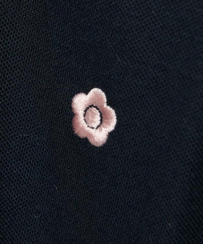 長袖單點鹿子紋POLO衫