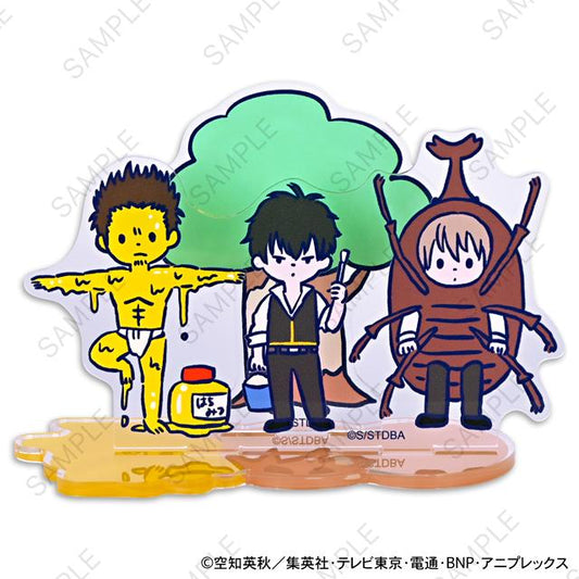 《銀魂》_ビィズニィズ 亞克力場景擺件（真選組/捉甲蟲）