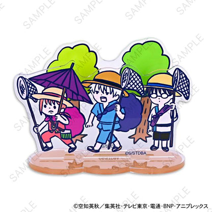 《銀魂》_BIZNIZ 亞克力場景擺件（萬事屋/捉甲蟲）