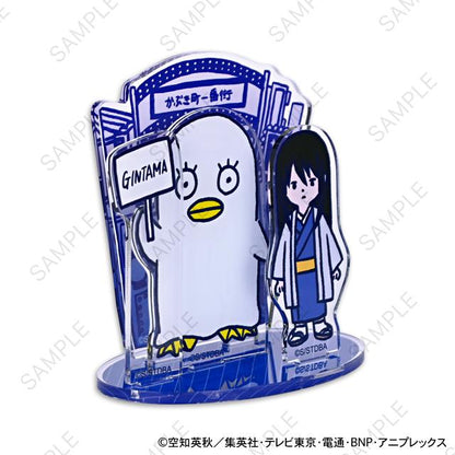 《銀魂》_ビィズニィズ 亞克力立牌（桂與伊麗莎白）