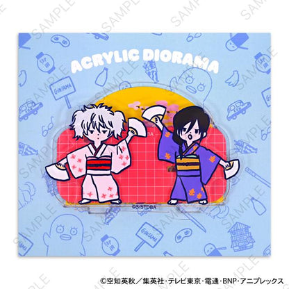 《銀魂》_ビィズニィズ 亞克力場景立牌（帕子與桂子）