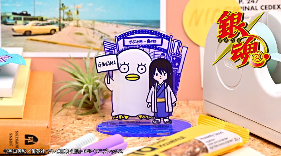 《銀魂》_ビィズニィズ 亞克力立牌（桂與伊麗莎白）