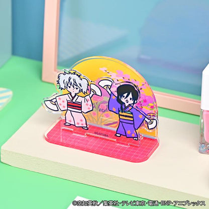 《銀魂》_ビィズニィズ 亞克力場景立牌（帕子與桂子）
