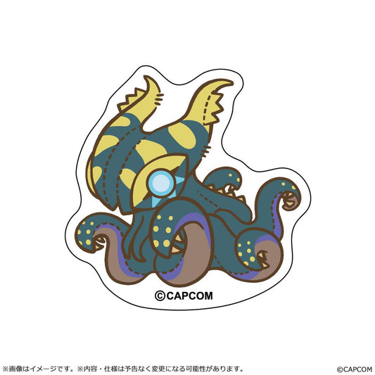 《怪物獵人物語》_Mondefo異形剪裁貼紙 努·艾格德拉