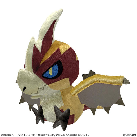 《怪物獵人物語》WILD_蒙德福 毛絨玩具 千刃龍