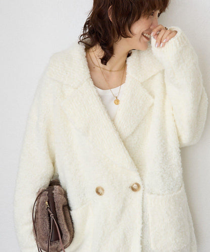 仿羊羔絨開衫/預計10月下旬發貨