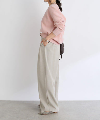 【顯瘦款】保暖打褶寬腿西裝褲/預計10月下旬發貨