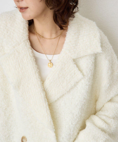 仿羊羔絨開衫/預計10月下旬發貨