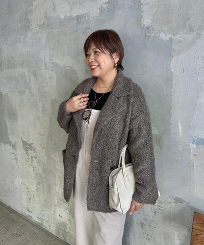 仿羊羔絨開衫/預計10月下旬發貨
