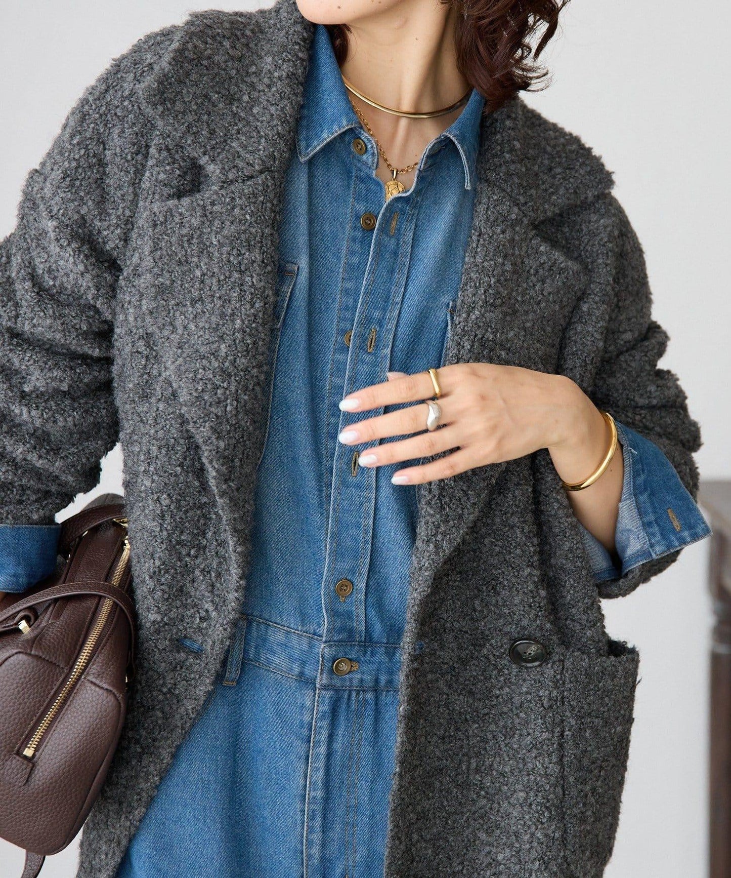 仿羊羔絨開衫/預計10月下旬發貨