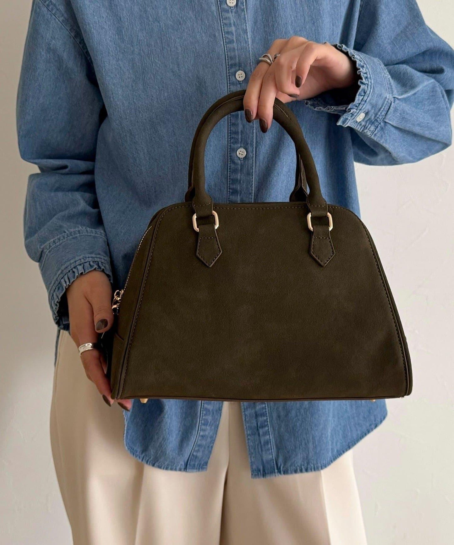 梯形拉鍊波士頓包