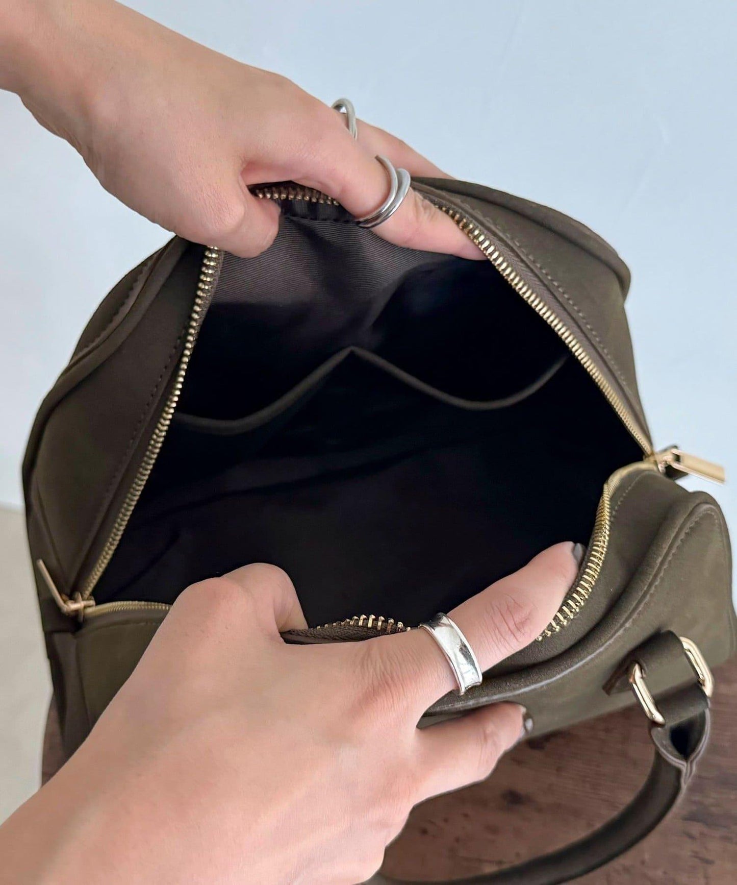 梯形拉鍊波士頓包