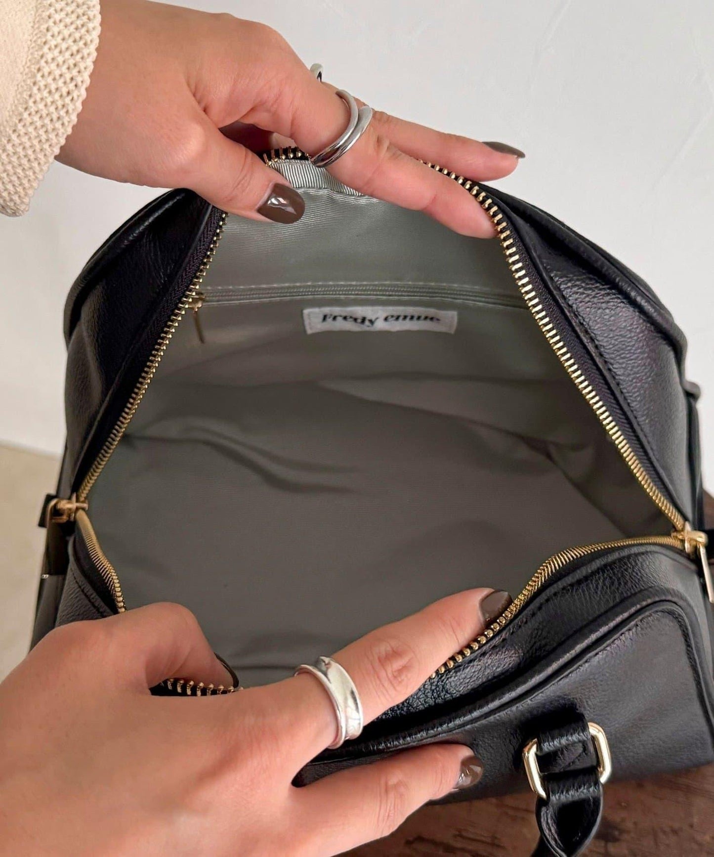 梯形拉鍊波士頓包