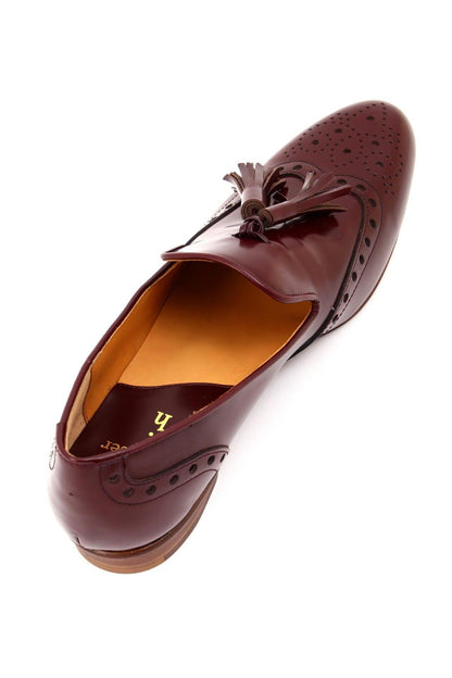 【chausser】翼紋流蘇樂福鞋