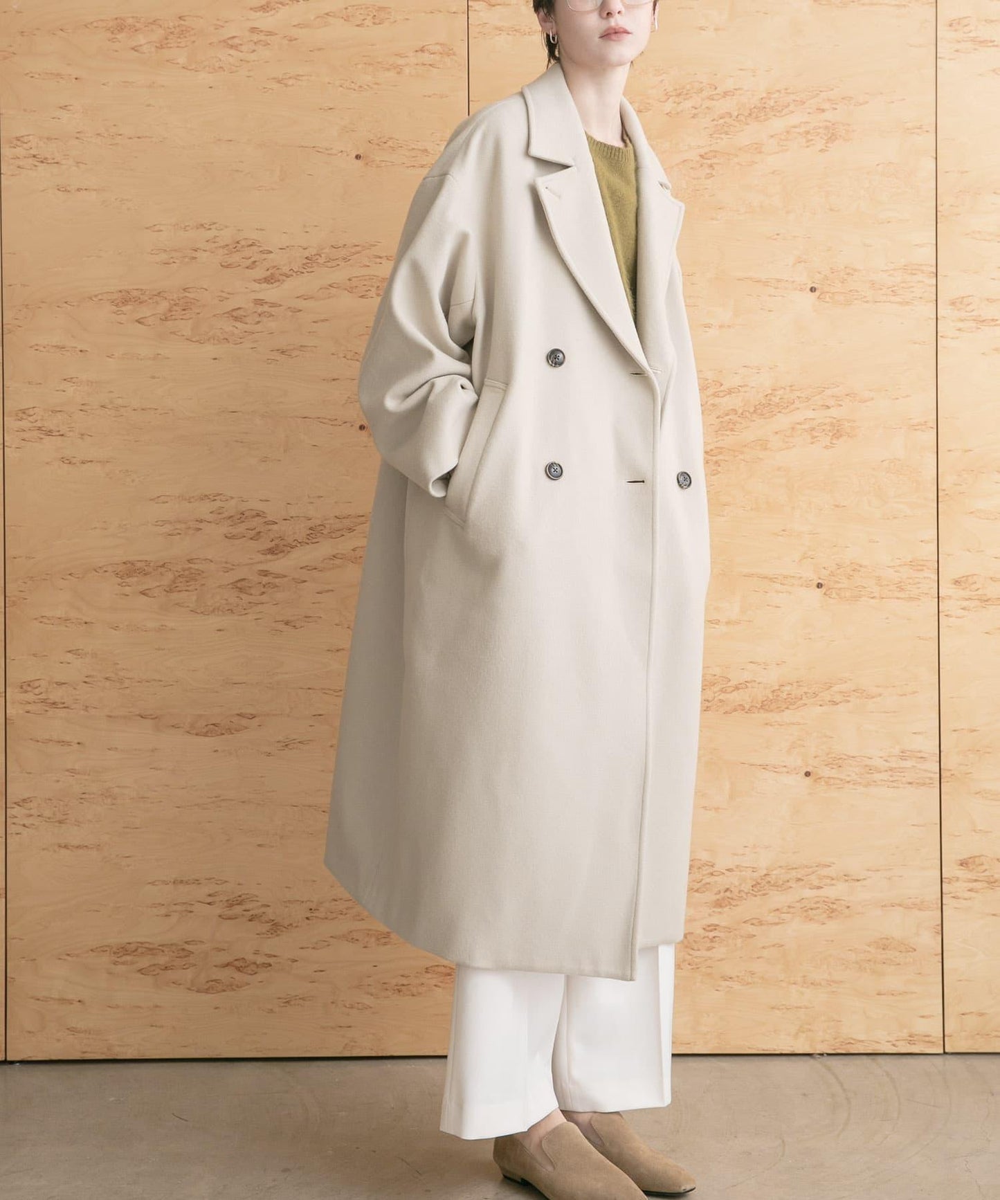 Super 140羊毛切斯特大衣