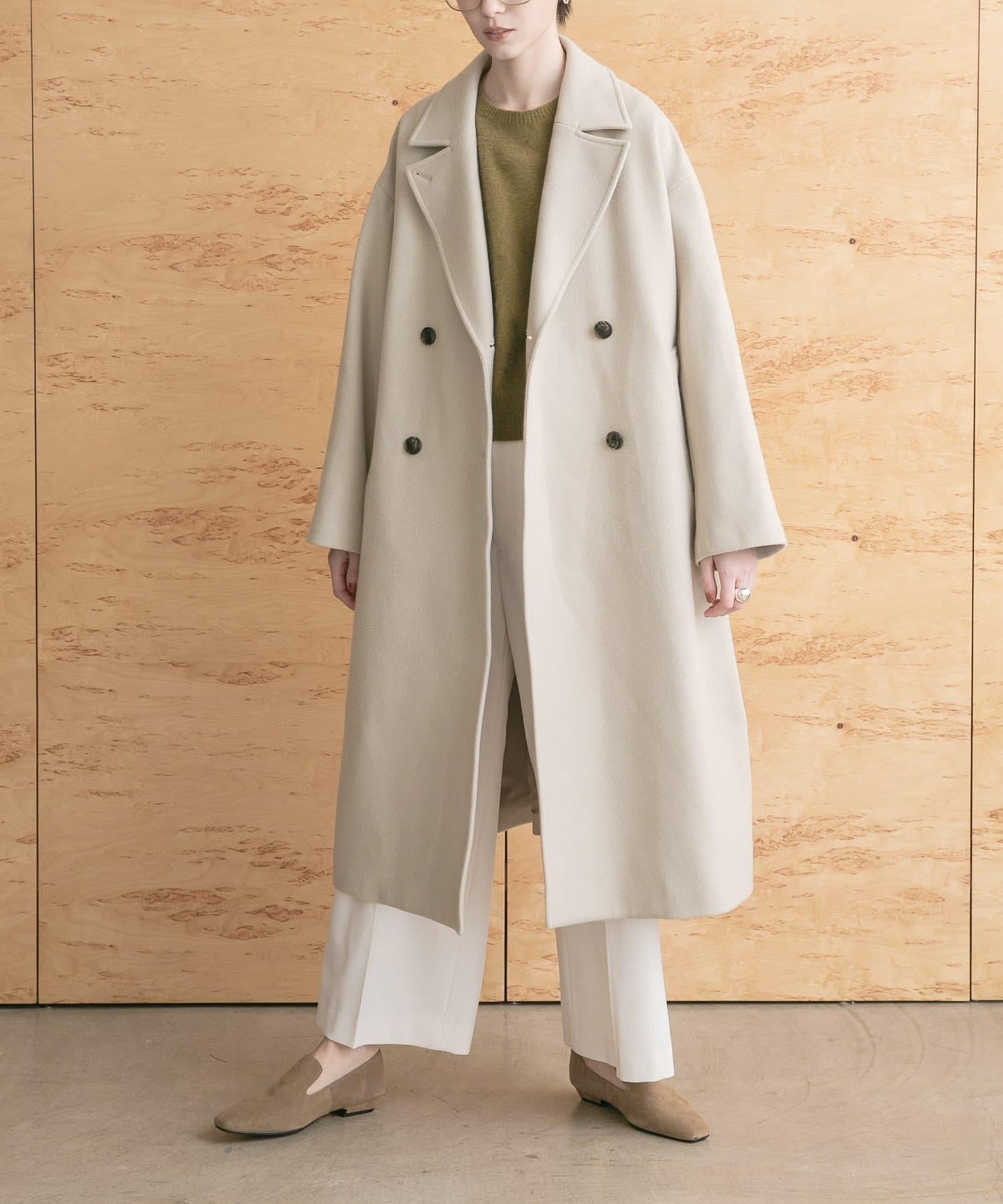 Super 140羊毛切斯特大衣