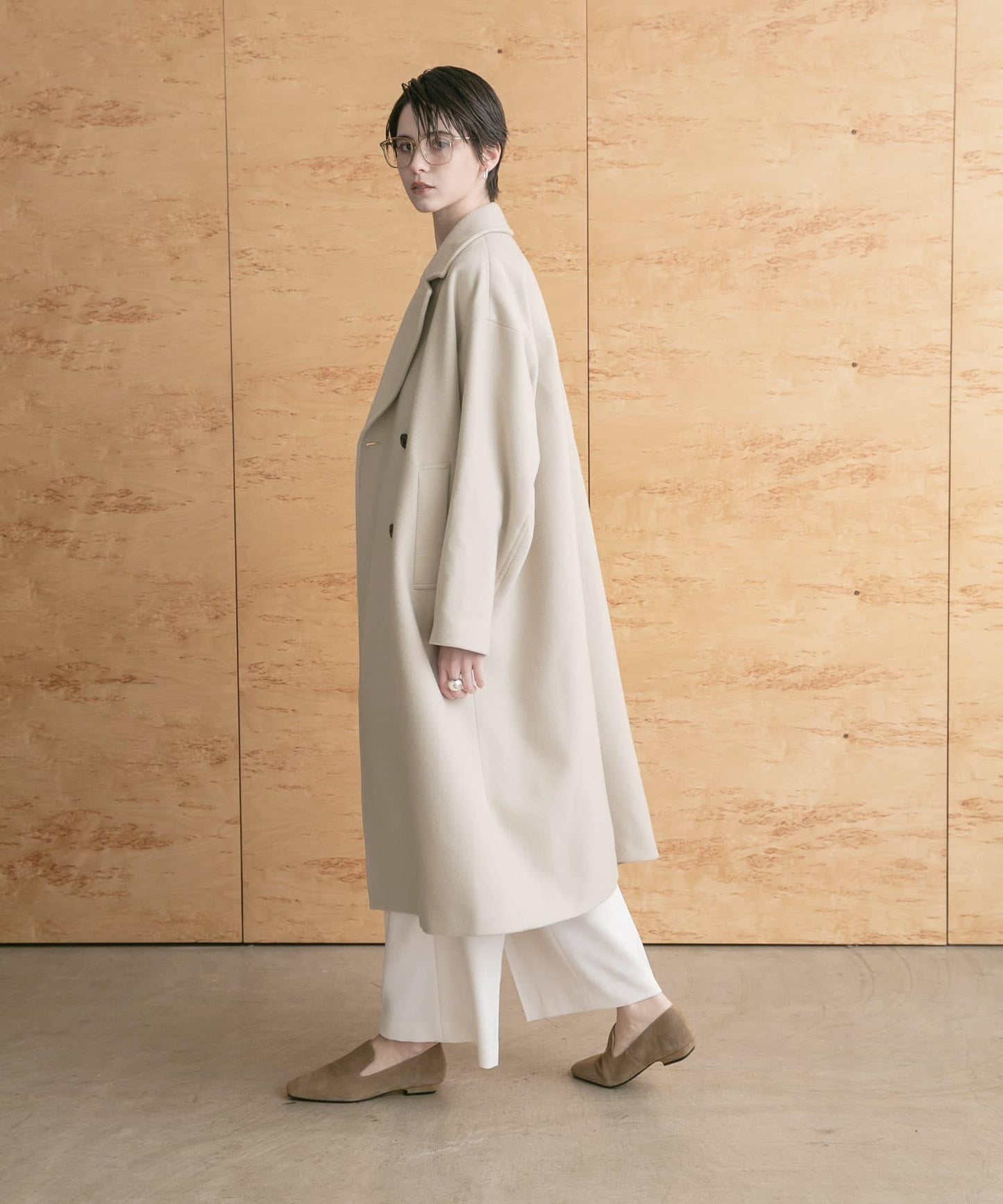 Super 140羊毛切斯特大衣