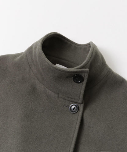 Super 100羊毛立領大衣