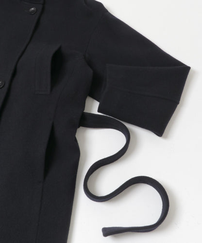 Super 100羊毛立領大衣