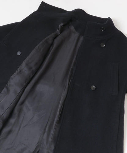 Super 100羊毛立領大衣