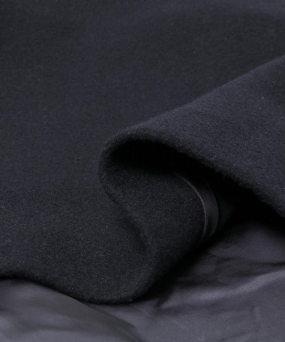 Super 100羊毛立領大衣