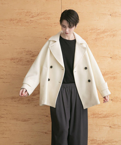 超級100羊毛混紡P大衣