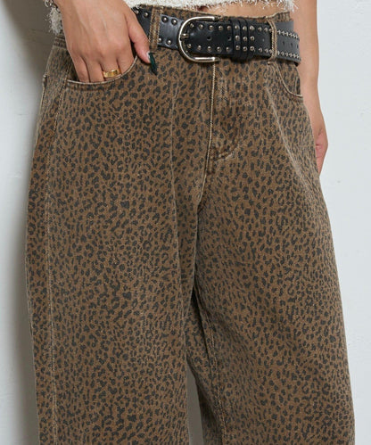 【WHO'S WHO gallery】多款圖案低腰牛仔褲