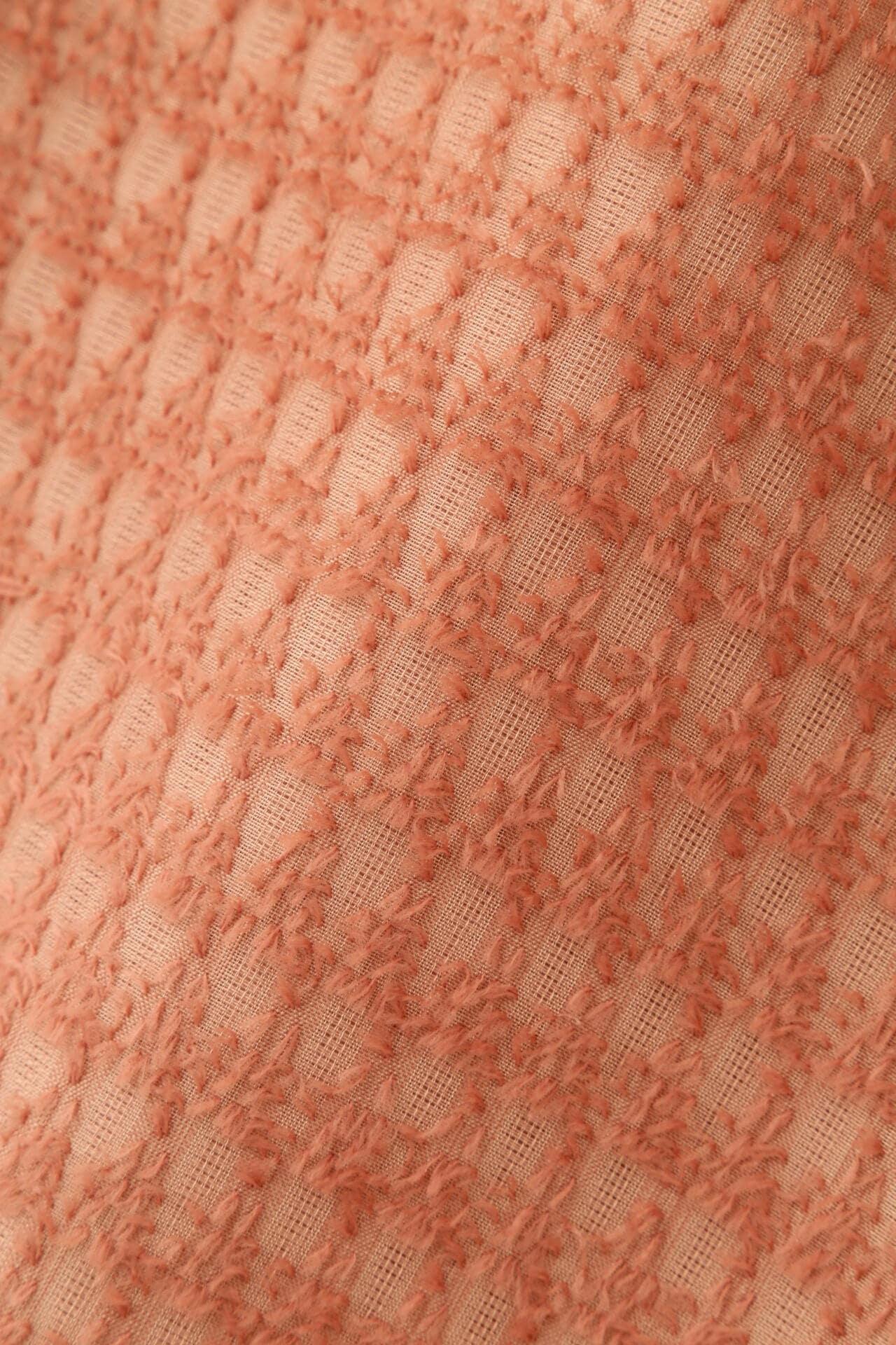 千鳥格提花半身裙
