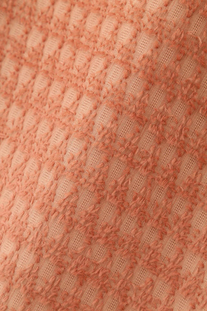 千鳥格提花半身裙