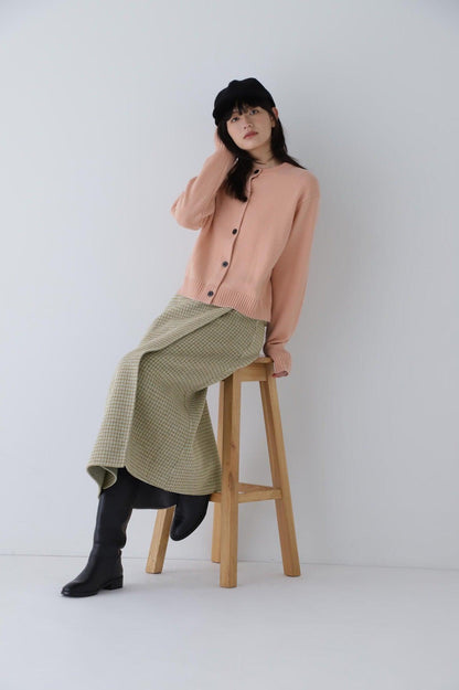 菊池亜希子×LEE×hw 雙面圍裹半身裙