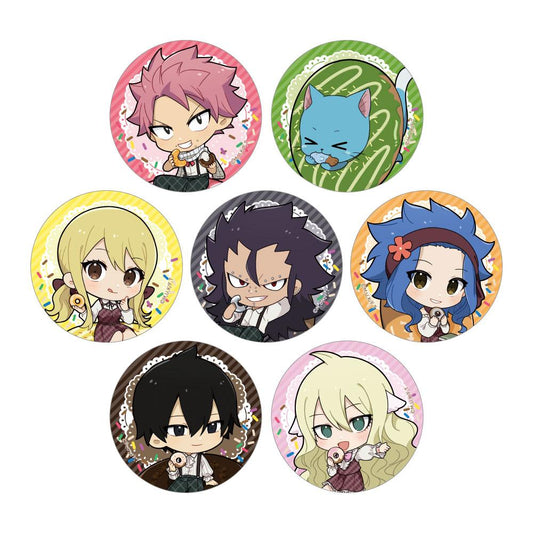 《FAIRY TAIL》100年任務_隨機徽章（甜甜圈/Ver.A）【BOX/7個裝】