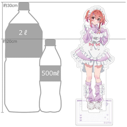《租借女友》全新繪製特大亞克力立牌（櫻澤墨/運動服女僕）