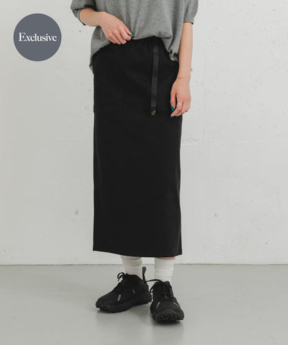 「特別訂製」GRAMICCI 彈力斜紋半身裙