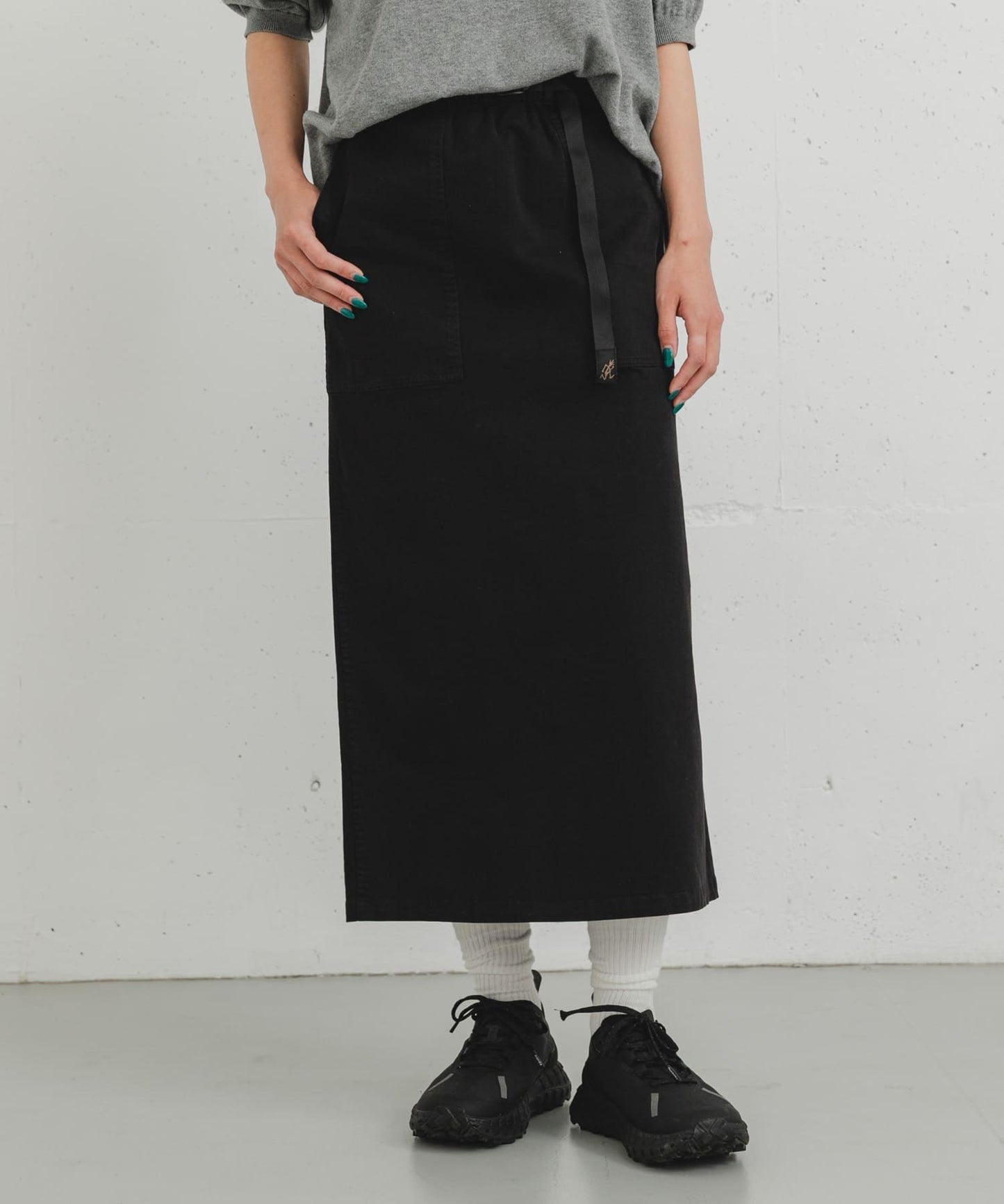 「特別訂製」GRAMICCI 彈力斜紋半身裙